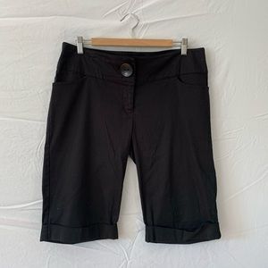 Smart Set Black Dress Shorts